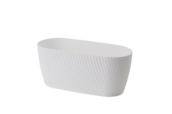 4539-011 skrzynka Mika 27 Eco Recycled z podst. biały