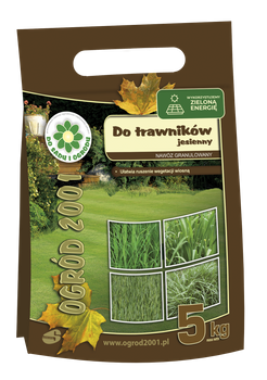 Nawóz Ogród 2001 do trawników jesienny 5 kg