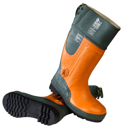 Wysokie obuwie ochronne do prac leśnych r. 43