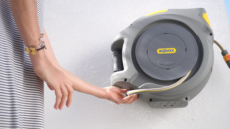 ***supercena 2023*** bęben ze zwijaczem auto reel 20m 2401 + pistolet 2676