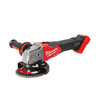 Szlifierka kątowa śr. 125 mm Milwaukee, M18 FSAG125X-0X, 18 V, FUEL™, włącznik suwakowy, w walizce, bez wyposażenia, 4933478428