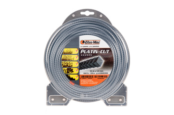 Żyłka tnąca Oleo-Mac 3,5/32m, 2-warstwowa, platin-cut profil kwadratowy ząbkowany, blister