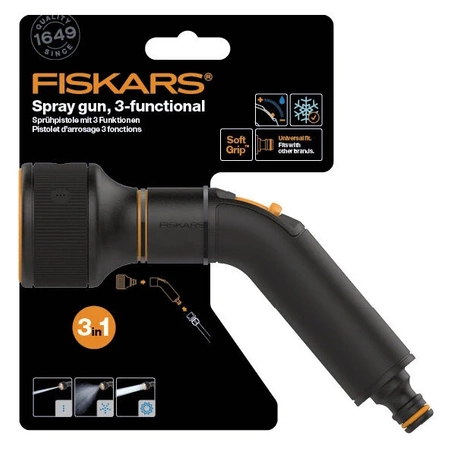 Pistolet Zraszający 3-funkcyjny 1052183 Fiskars