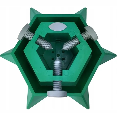 Plastikowy stojak pod żywą choinkę 15W Gwiazda Bost