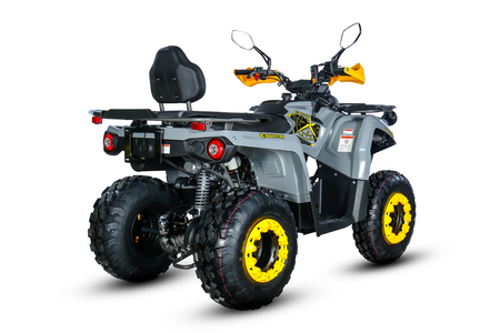 Quad Barton Discover 200 z Homologacją szary - Nowoczesny Quad Terenowy