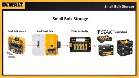DT70704-QZ Zestaw bitów 47szt DEWALT OGRODY Oficjalny dystrybutor Autoryzowany sklep DeWalt
