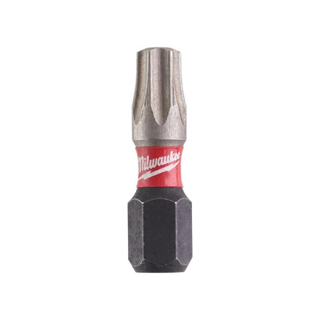 Bit udarowy Shockwave do śrub Torx Milwaukee, 4932430884, TX27 x 25 mm (2 szt.)