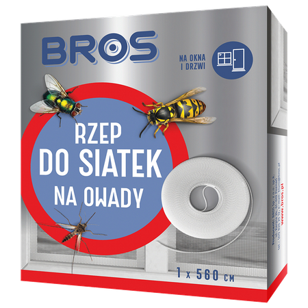 Bros Rzep do siatek na owady 0,75x560 cm