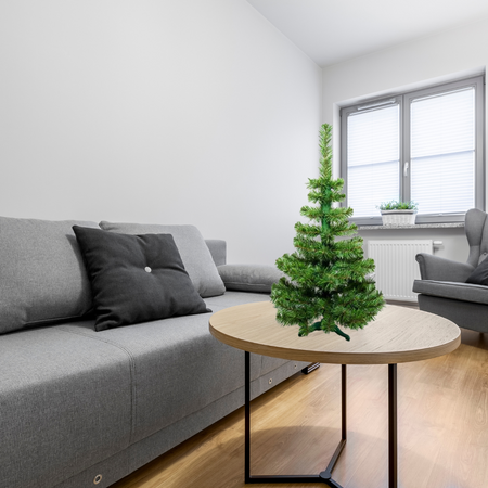 Choinka sztuczna Jodła Polska Naturalna 120cm stojak plastikowy