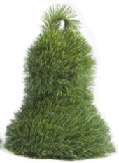 Dzwonek Świerkowy Duży 41x43 cm do zawieszenia