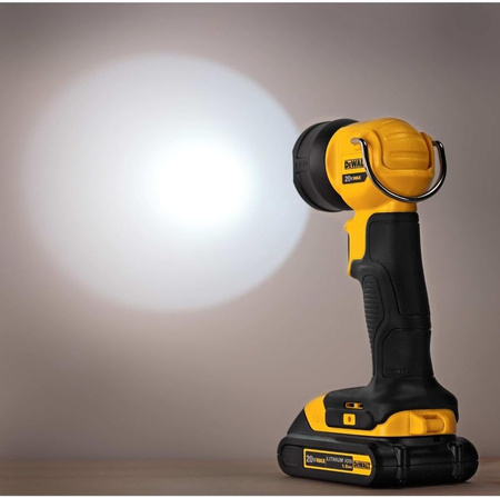 DCL040 Lampa LED latarka z obrotową głowicą XR Li-Ion 18 V OGRODY Oficjalny dystrybutor Autoryzowany sklep DeWalt