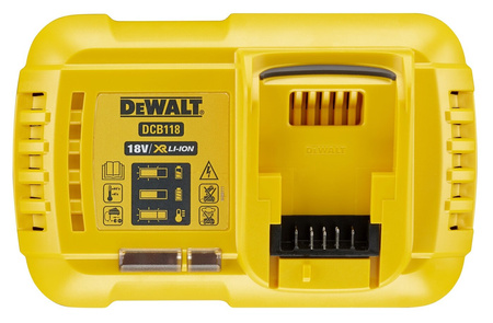 DCB118-QW 18V XR Szybka ładowarka 8.0A DEWALT OGRODY Oficjalny dystrybutor Autoryzowany sklep DeWalt