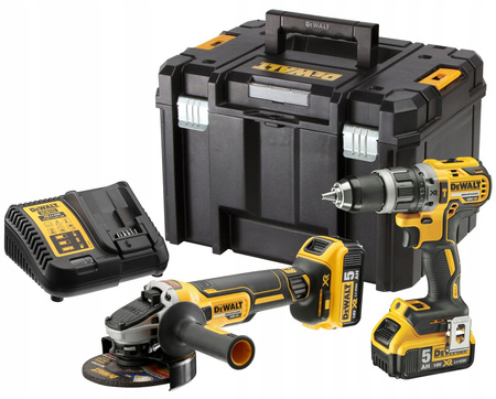 DCK2080P2T-QW 18V XR Zestaw Wkrętarka + Szlifierka HDD TSTAK DEWALT OGRODY Oficjalny dystrybutor Autoryzowany sklep DeWalt