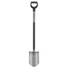 Szpadel ostry z metalowym trzonkiem ergonomicznym Fiskars 98 cm