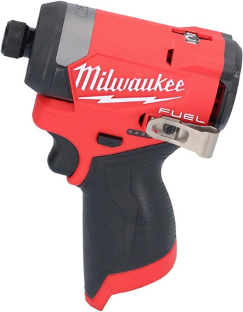Subkompaktowa zakrętarka udarowa 1/4" HEX 12 V Milwaukee M12 FID2-0, FUEL™, bez wyposażenia