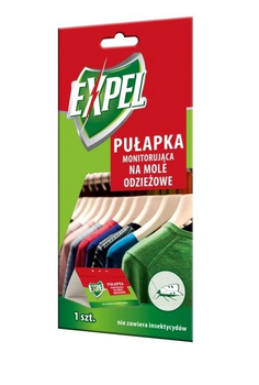 Expel Pułapka na mole odzieżowe 1 szt