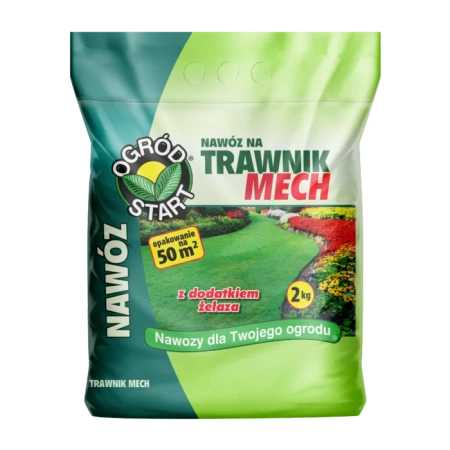 Ogród Start Nawóz do trawników mech 2 kg