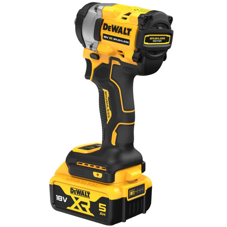 DCF900P2T-QW Akumulatorowy klucz udarowy 1/2", 406Nm, 18V XR, DeWalt, Li-Ion, 2x5,0Ah