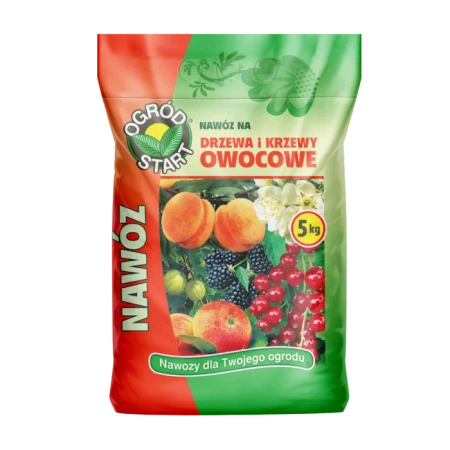Ogród Start Nawóz do drzew i krzewów owocowych 5 kg