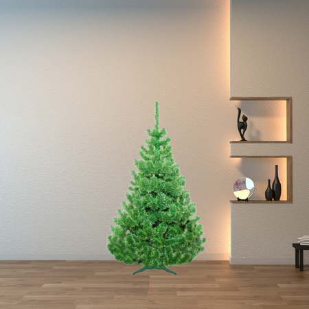 Choinka sztuczna Sosna Zielone Końce 220 cm Gęsta Tradycyjna Choinka