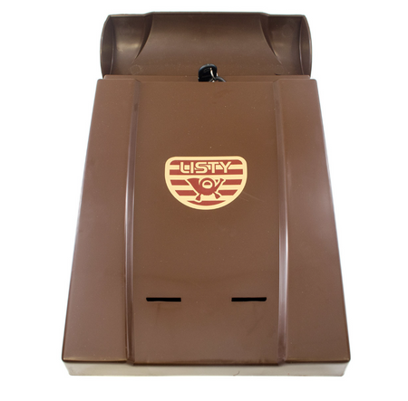 Skrzynka na listy plastikowa pocztowa A4 brązowa