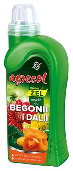 Nawóz Mineral żel do begonii i dalii 500 ml Agrecol
