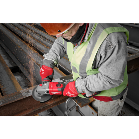 Szlifierka kątowa z hamulcem Milwaukee M18 FHSAG125XB-0X śr. 125 mm, 18 V, FUEL™, w walizce, bez wyposażenia