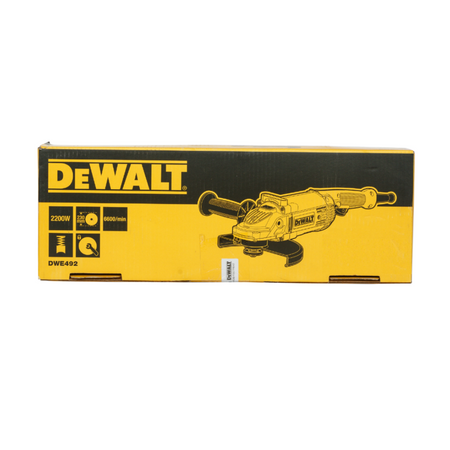 DWE492S-QS Szlifierka kątowa z łagodnym rozruchem 230mm 2200W DEWALT OGRODY Oficjalny dystrybutor Autoryzowany sklep DeWalt