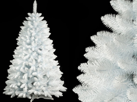 Biała choinka sztuczna 100% PVC – Sosna Śnieżka 180 cm