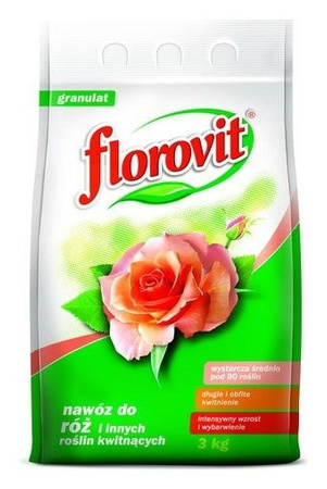 Florovit nawóz do róż i innych roślin kwitnących 3kg Inco