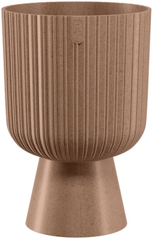 Doniczka Keli Mika Petit Eco Wood 18 naturalne drewno