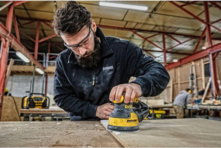 DWE6423-QS Szlifierka mimośrodowa 125mm DEWALT OGRODY Oficjalny dystrybutor Autoryzowany sklep DeWalt