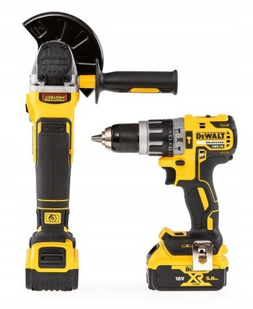 DCK2080P2T-QW 18V XR Zestaw Wkrętarka + Szlifierka HDD TSTAK DEWALT OGRODY Oficjalny dystrybutor Autoryzowany sklep DeWalt