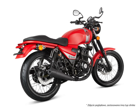 Barton Cafe Racer czerwony