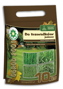 Nawóz Ogród 2001 do trawników jesienny 10 kg