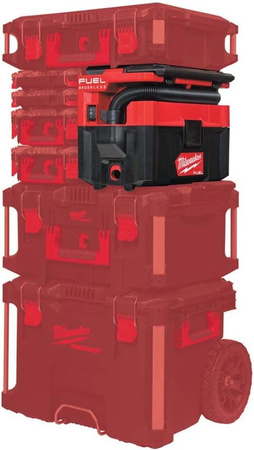 Odkurzacz na sucho i mokro Milwaukee M18 FPOVCL-0, 18 V, FUEL™, PACKOUT, bez wyposażenia