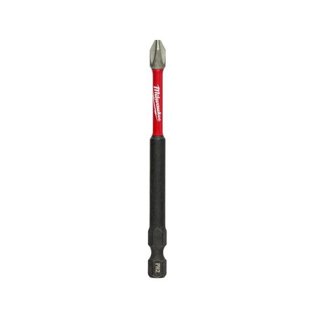 Bit udarowy Shockwave do śrub Phillips Milwaukee, 4932430856, PH2 x 90 mm (1 szt.)