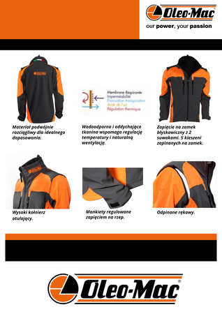 Kurtka uniwersalna Oleo-Mac CORDURA XXL