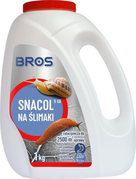 BROS Snacol 3GB trutka, preparat, środek, zwalcza ŚLIMAKI 1 kg Butelka