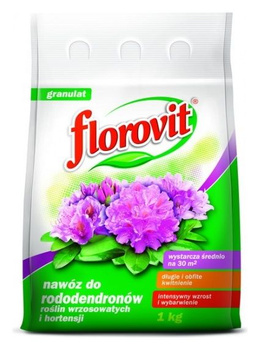 Florovit nawóz do rododendronów roślin wrzosowatych i hortensji 1kg Inco