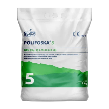 Ogród Start Polifoska 5  2 kg – wieloskładnikowy nawóz o wysokiej zawartości potasu