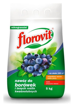 Florovit nawóz do borówek i innych kwaśnolubnych 5kg Inco