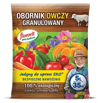 Florovit pro natura obornik granulowany owczy 5 L Inco