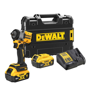 DCF900P2T-QW  Akumulatorowy klucz udarowy 1/2", 406Nm, 18V XR, DeWalt, Li-Ion, 2x5,0Ah