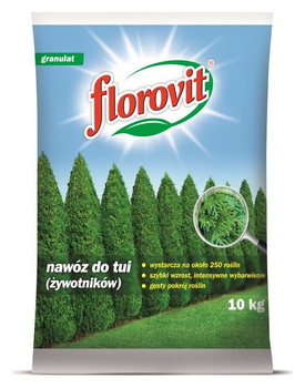 Florovit nawóz do tui (żywotników) worek 10 kg Inco