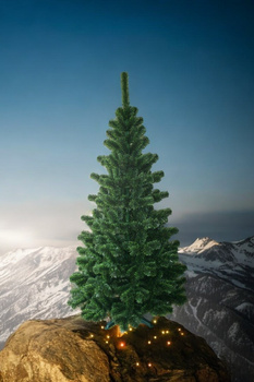 Choinka sztuczna Sosna Zielone Końce 150 cm Gęsta Tradycyjna Choinka