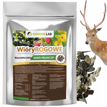 Nawóz z wiórów rogowych 1kg nawóz organiczny z kopyt i rogów bydlęcych