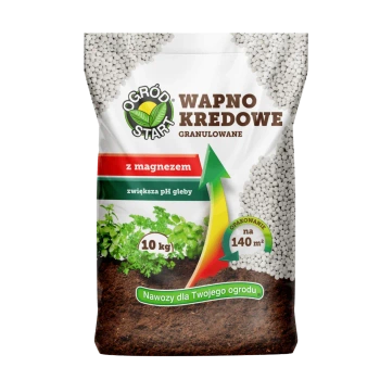 Ogród Start Wapno Kredowe z Magnezem 10 kg – Skuteczna Regulacja pH Gleby