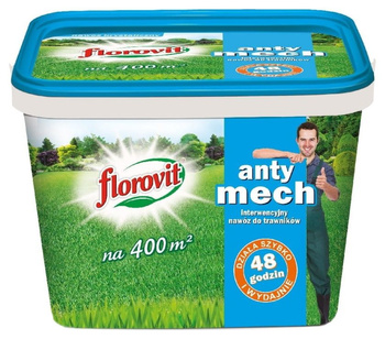 Florovit nawóz interwencyjny do trawników antymech 8 kg Inco