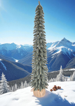 Choinka sztuczna Świerk Srebrny Smukły 180 cm